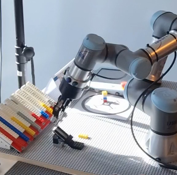 Samenwerken met een collaboratieve robot